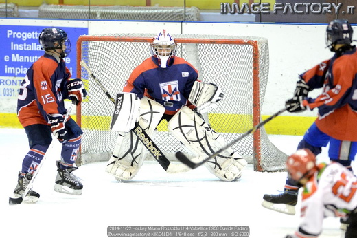 2014-11-22 Hockey Milano Rossoblu U14-Valpellice 0956 Davide Fadani